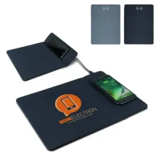 Mousepad with wireless charging pad 5W - LT95091 (gadzety reklamowe)